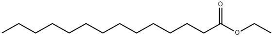 十四酸乙酯,124-06-1,结构式