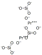 dipraseodymium oxide silicate Structure