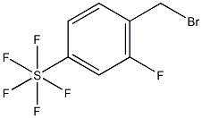 2-Fluoro-4-(pentafluorosulphur)benzylbromide,1240257-17-3,结构式