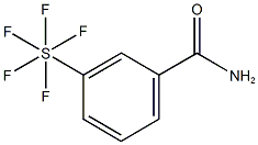 3-(Pentafluorosulfur)benzamide 结构式