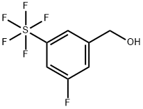 (3-氟-5-(五氟-Λ6-硫烷基)苯基)甲醇,1240257-89-9,结构式
