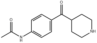 N-[4-(PIPERIDIN-4-YLCARBONYL)PHENYL]ACETAMIDE 97 Struktur