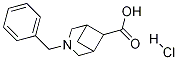 3-BENZYL-3-AZABICYCLO[3.1.1]HEPTANE-6-CARBOXYLIC ACID HYDROCHLORIDE Structure