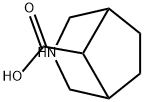 3-氮杂双环[3.2.1]辛烷-8-羧酸 结构式