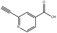 2-Ethynyl-isonicotinic acid Structure