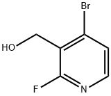 (4-溴-2-氟吡啶-3-基)甲醇, 1240618-32-9, 结构式