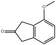 4-甲氧基-2-茚满酮 结构式