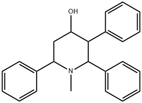 1-Methyl-2,3,6-triphenyl-4-piperidinamine Structure