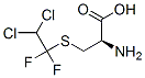 S-(2,2-dichloro-1,1-difluoroethyl)cysteine Structure