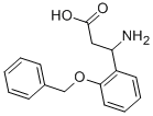 3-AMINO-3-(2-BENZYLOXY-PHENYL)-PROPIONIC ACID Structure