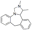 1,2-ジメチル-2,3,9,13b-テトラヒドロ-1H-ジベンゾ[c,f]イミダゾ[1,5-a]アゼピン 化学構造式