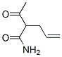 4-Pentenamide, 2-acetyl- (9CI) 化学構造式