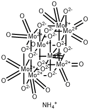 Ammonium octamolybdate  Struktur