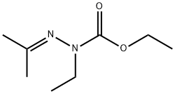 Hydrazinecarboxylic  acid,  ethyl(1-methylethylidene)-,  ethyl  ester  (9CI) Structure