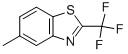 Benzothiazole, 5-methyl-2-(trifluoromethyl)- (9CI) Structure
