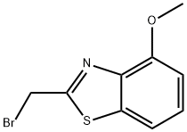 2-(BROMOMETHYL)-4-METHOXYBENZOTHIAZOLE Structure