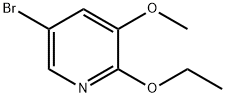 5-溴-2-乙氧基-3-甲氧基吡啶, 1241752-31-7, 结构式