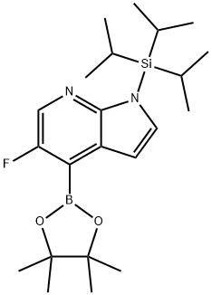 1241950-72-0 5-Fluoro-4-(4,4,5,5-tetramethyl-1,3,2-dioxaborolan -2-yl)-1-(triisopropylsilyl)-1H-pyrrolo[2,3-b]pyr