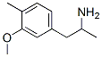 3-methoxy-4-methylamphetamine Structure