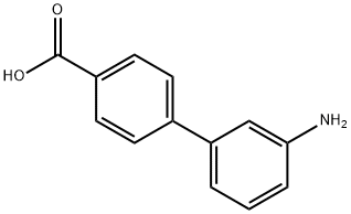 3'-氨基-[1,1'-联苯]-4-羧酸,124221-69-8,结构式