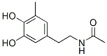 Acetamide, N-[2-(3,4-dihydroxy-5-methylphenyl)ethyl]- (9CI) 结构式