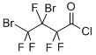 3,4-DIBROMOPENTAFLUOROBUTYRYL CHLORIDE 结构式