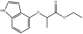 2-(1H-인돌-4-일옥시)-프로피온산에틸에스테르