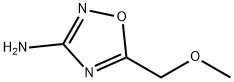 5-(甲氧基甲基)-1,2,4-恶二唑-3-胺,1243250-15-8,结构式