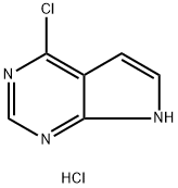 6-Chloro-7-deazapurine Hydrochloride 结构式