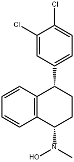 N-Hydroxysertraline 化学構造式