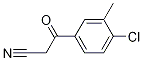 3-(4-chloro-3-Methylphenyl)-3-oxopropanenitrile Structure