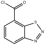 1,2,3-Benzothiadiazole-7-carbonyl chloride (9CI) 化学構造式