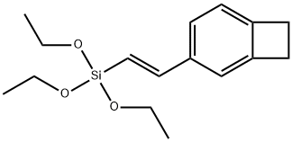 4-三乙氧硅基乙烯基苯并环丁烯,124389-79-3,结构式