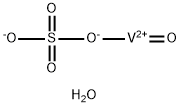 Vanadium sulfate hydrate 化学構造式