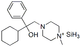 シラヘキソシクリウム 化学構造式