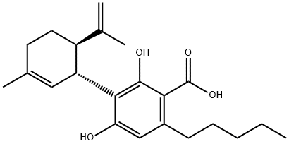 1244-58-2 2,4-ジヒドロキシ-3-[(1R)-3-メチル-6β-(1-メチルエテニル)-2-シクロヘキセン-1α-イル]-6-ペンチル安息香酸
