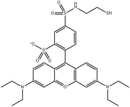SULFORHODAMINEAMIDOETHYL MERCAPTAN,1244034-02-3,结构式