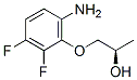 (2R)-1-(6-AMINO-2,3-DIFLUOROPHENOXY)-2-PROPANOL 结构式