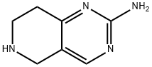 5,6,7,8-テトラヒドロピリド[4,3-D]ピリミジン-2-アミン 化学構造式