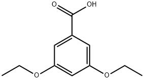 3,5-ジエトキシ安息香酸 化学構造式