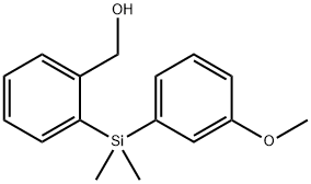 {2-[(3-Methoxyphenyl)dimethylsilyl]phenyl}methanol