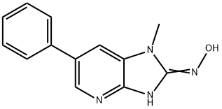 2-hydroxyamino-1-methyl-6-phenylimidazo(4,5-b)pyridine Structure