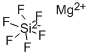フルオロケイ酸MG 化学構造式