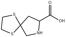 (S)-1,4-DITHIA-7-AZASPIRO[4.4]NONANE-8-CARBOXYLIC ACID Structure