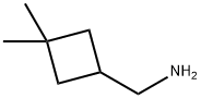 (3,3-dimethylcyclobutyl)methanamine Struktur