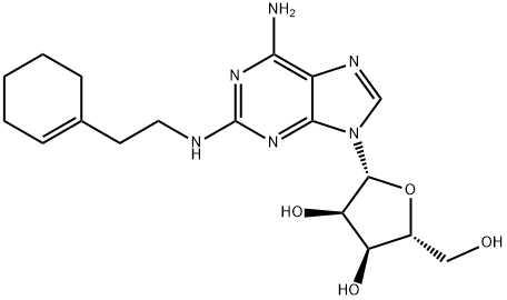 124498-87-9 2-((2-(1-cyclohexen-1-yl)ethyl)amino)adenosine