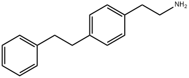 2-(4-PHENETHYL-PHENYL)-ETHYLAMINE HYDROCHLORIDE Structure