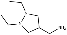 4-Pyrazolidinemethanamine,  1,2-diethyl- Struktur