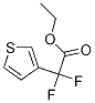 Ethyl2,2-difluoro-2-(thiophen-3-yl)acetate Structure