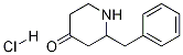 2-ベンジルピペリジン-4-オン塩酸塩 化学構造式
